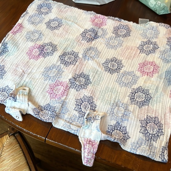 Other - Aden & Anais Blue & Purple Medallion Car Seat Cover